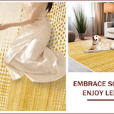 Elegant Off White Textured Design(Gold)