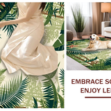 Earthy Toned Tropical Print(Green)