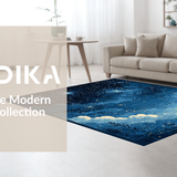 Youthful Sky Blue Star Design(Blue)