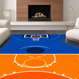 Modern Geometric Fire Imagery(Blue)