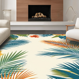 Bright Artistic Nature Motif(Beige)