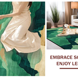 Engaging Contemporary Abstract Motif(Green)
