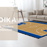Stylish Youthful Basketball Graphic(Blue)