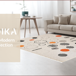 Ultra Soft Area Rug, Non Slip, Stain Resistant, Washable Area Rugs for Living Room, Bedroom, vinyl record bath mat(Beige) - ODIKA