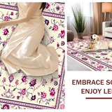 Enchanting Floral Trellis Elements(Ivory)