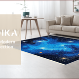 Abstract Galaxy Non Slip Space(Blue)