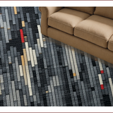 Modern Geometric Black(Black)