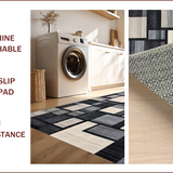 Rustic Modern Diamond Motif(Gray)