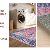 Vibrant Pastel Geometric Motif(Pink)