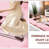 Western Pink Bathroom Non Slip Mat(Pink)