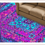 Vintage Blue Meditation Space(Pink)