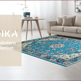 Timeless Geometric Blue Harmony(Blue)