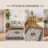 Vintage Botanical Cream Elegance(Beige)
