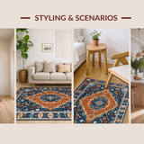 Striking Contemporary Symmetrical Theme(Blue)