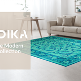Eclectic Vibrant Artistic Design(Blue)