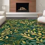 Rustic Earthy Ogee Patterned(Green)