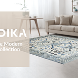 Modern Striped Rustic Feel(Blue)