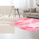 Modern Minimalist Abstract Cloud Shape(Pink)