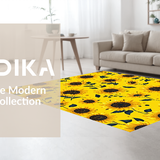Contemporary Butterfly and Floral Fusion(Yellow)