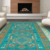 Abstract Lattice Design Aesthetic(Blue)