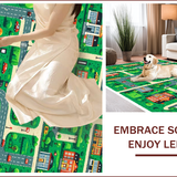Race Car Circuit Play Mat(Green)