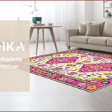 Vibrant Ethnic Floral Arrangement(White)