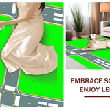 Stylish Air Travel Roadway Aesthetic(Green)