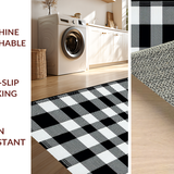 Stylish Layered Check Design(Black)