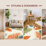 Tropical Floral Oasis Inspiration(Ivory)