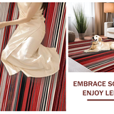 Artful Eclectic Geometric Fusion(Red)