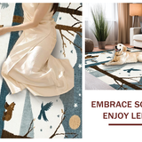 Warm Inviting Nature Inspired Decor(Blue)