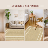 Artisanal Subtle Linear Arrangement(Beige)
