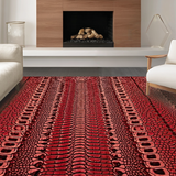 Sophisticated Distressed Fusion(Red)