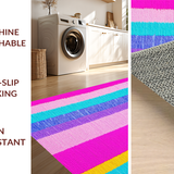 Adorable Fuzzy Rainbow Vibe(Pink)