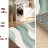 Minimalist Sage Cream Ripple Effect(Beige)