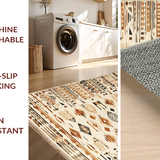 Elegant Vintage Floral Geometry(Beige)