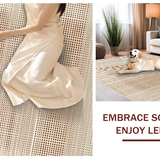 Artful Rustic Abstract Design(Ivory)