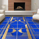 Opulent Abstract Color Contrast(Blue)