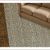 Brown Animal Print Accent(Brown)