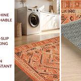 Chic Earthy Toned Symmetrical Style(Red)
