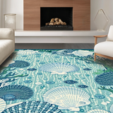 Elegant Oceanic Coral Arrangement(Blue)