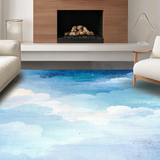 Adorable Ethereal Floating Shapes(Blue)