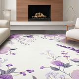 Stylish Purple Floral Elegance(Purple)