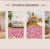 Modern Leopard Print Playroom(Pink)