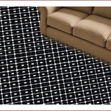 Sleek Modern Geometric Motif(Black)