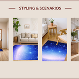 Ombre Starry Shaggy Aesthetic(Blue)