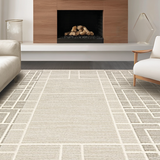Neutral Cream and Beige Lattice Style(Beige)