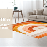 Vibrant Abstract Woven Aesthetic(Brown)