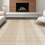 Modern Neutral Toned Geometric(Beige)