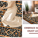 Elegant Monochrome Lattice(Black)
